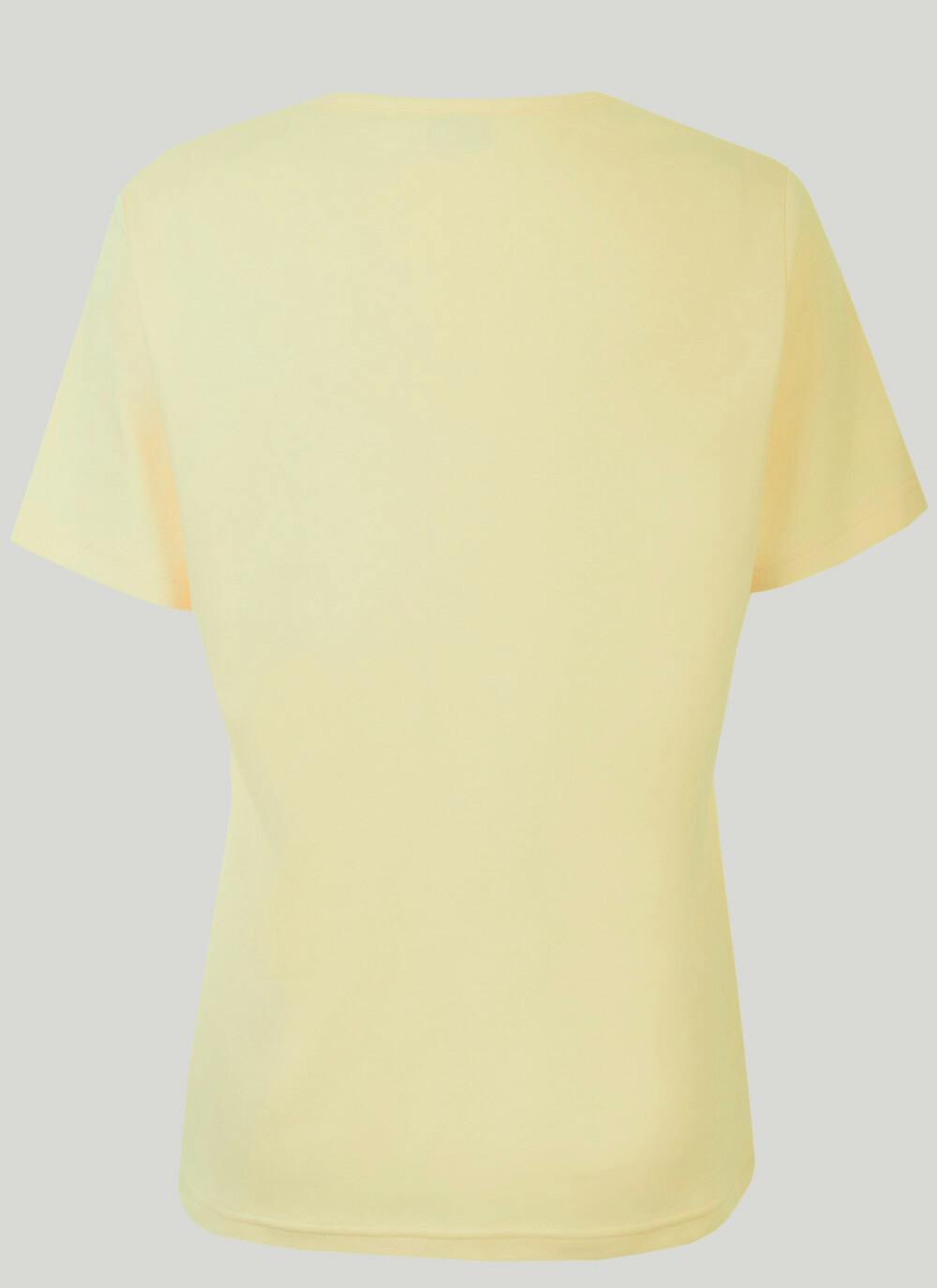 Pure Cotton Keyhole T-Shirt