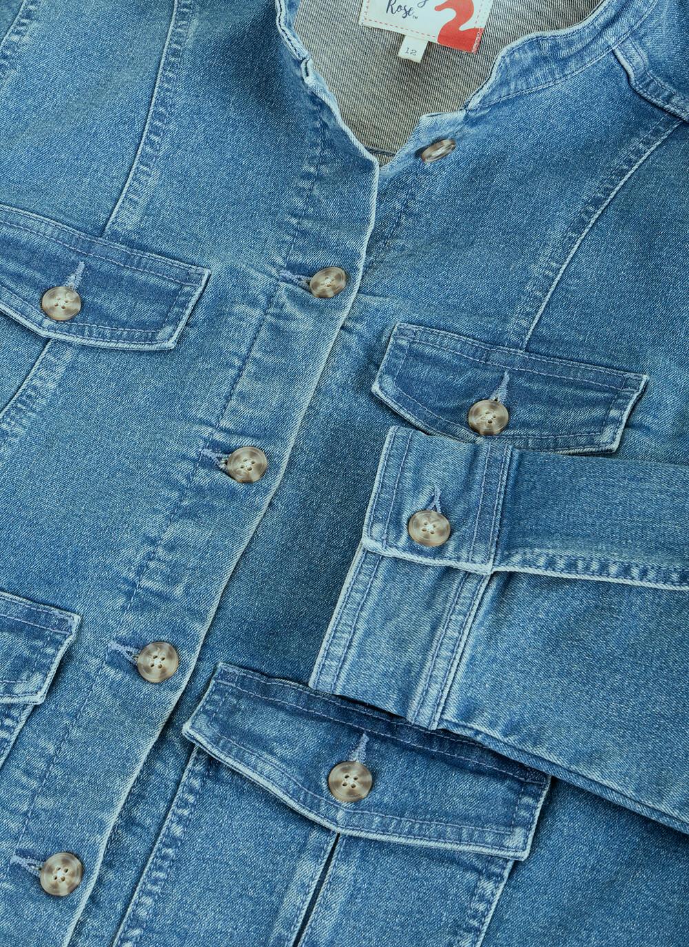 Cotton Rich Stretch Denim Jacket