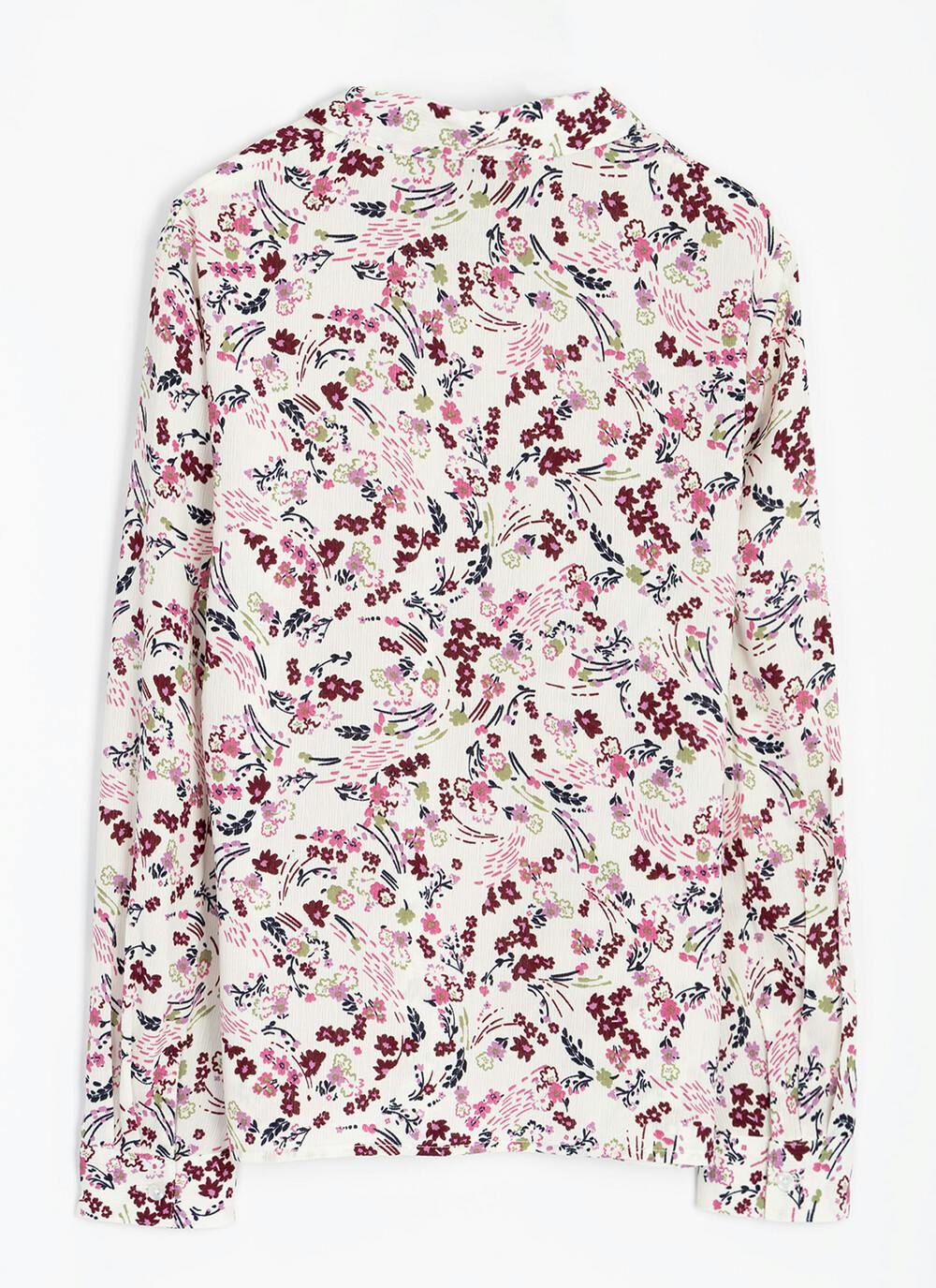 Easy Care Print Blouse