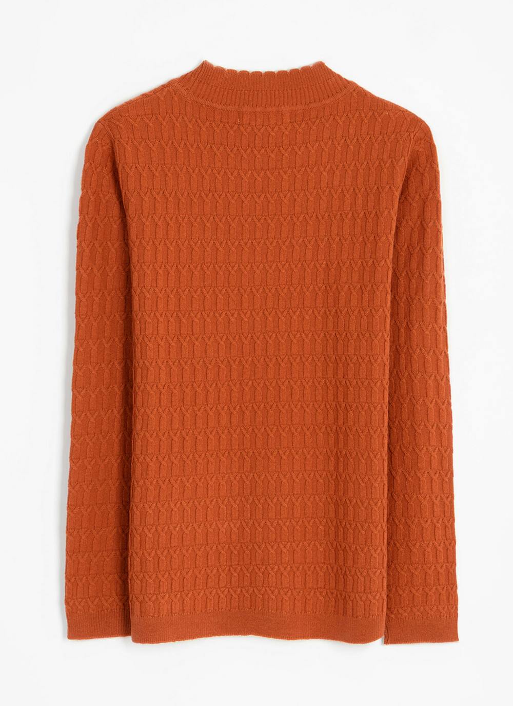 Cable Knit Turtle Neck Jumper