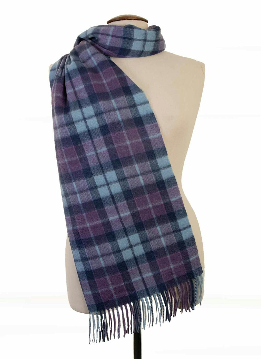  Cashmere Check Stole