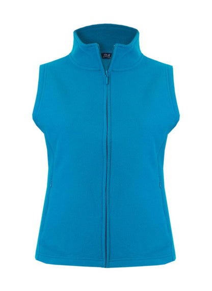  Teal Fleece Gilet