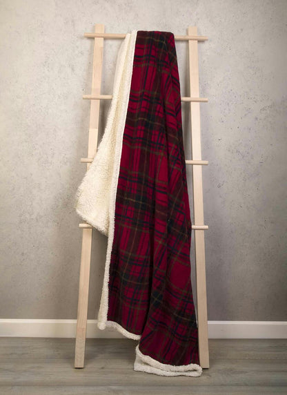  Sherpa Fleece Throw