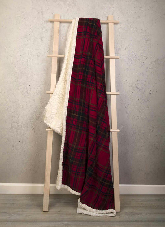  Sherpa Fleece Throw