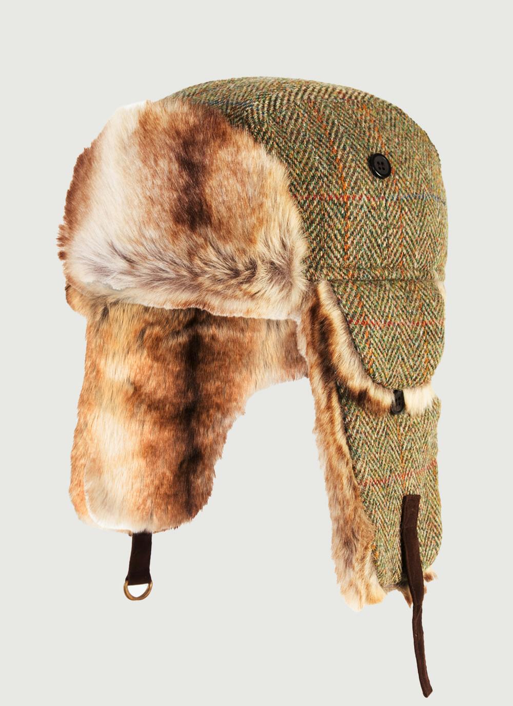  HARRIS TWEED® Men's Trapper Hat