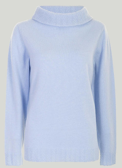  Cashmere Bardot Neck Jumper