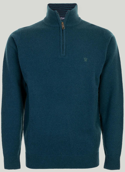  Lambswool Half-Zip Jumper