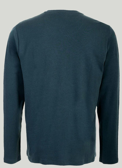  Long Sleeve Crew Neck Jersey Top