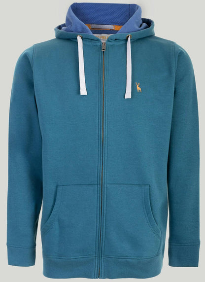  Zip Thru Hooded Sweatshirt