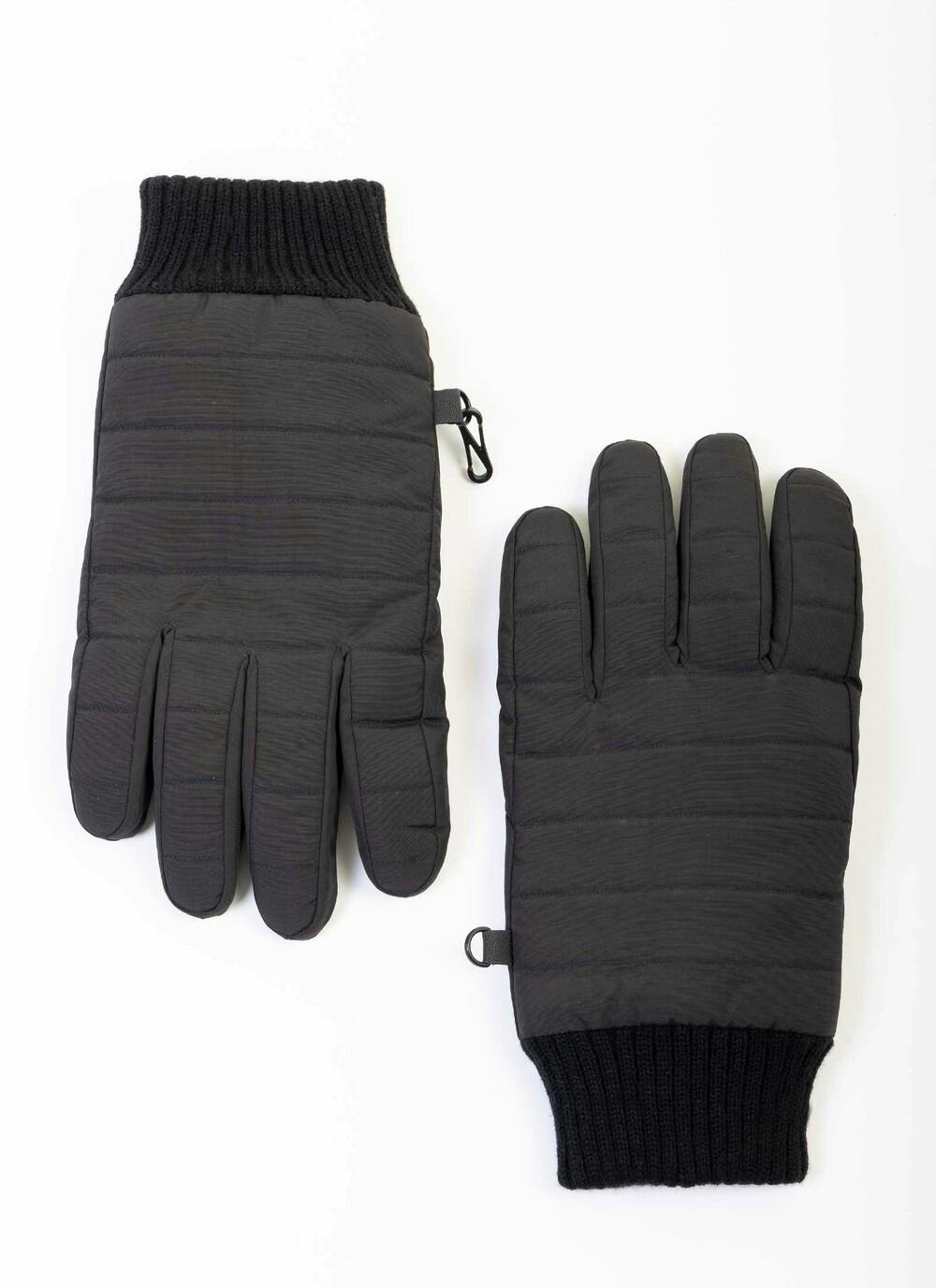  Black Padded Gloves
