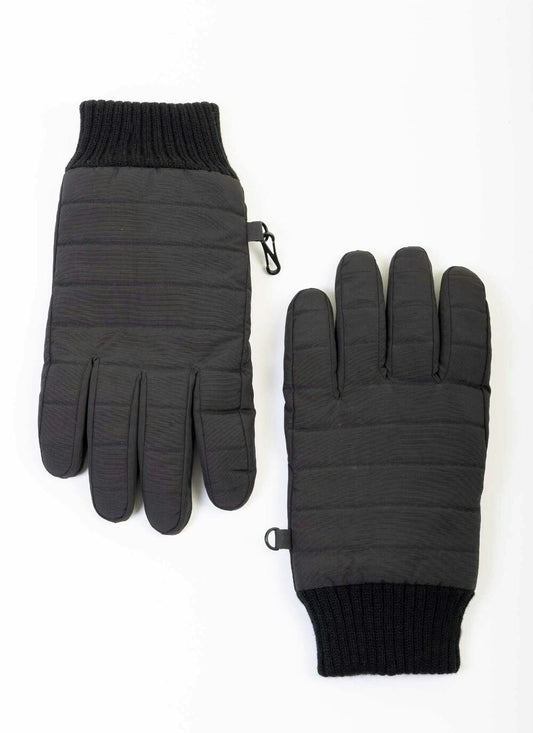  Black Padded Gloves