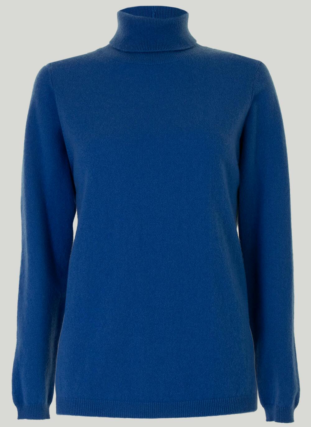  Cashmere Polo Neck Jumper