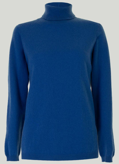  Cashmere Polo Neck Jumper