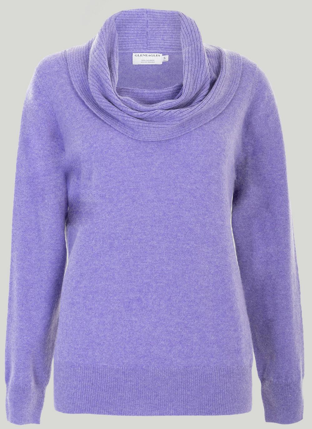  Cashmere Cowl Neck Jumper