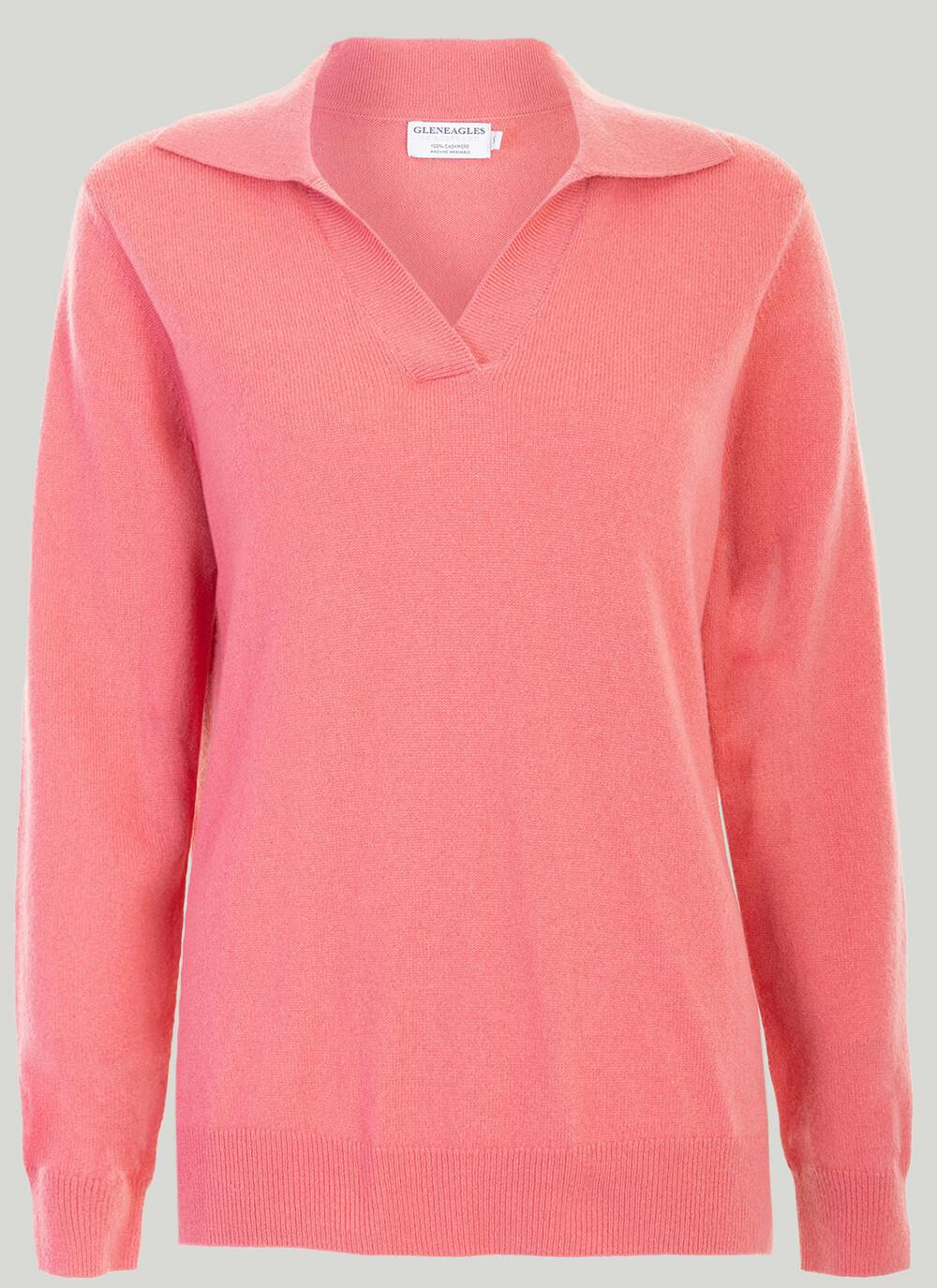  Cashmere Collared Jumper