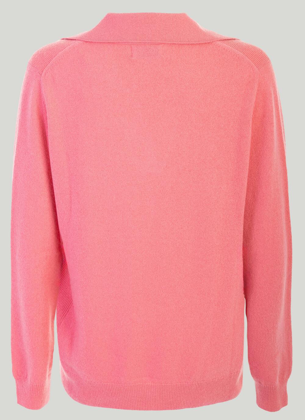  Cashmere Collared Jumper