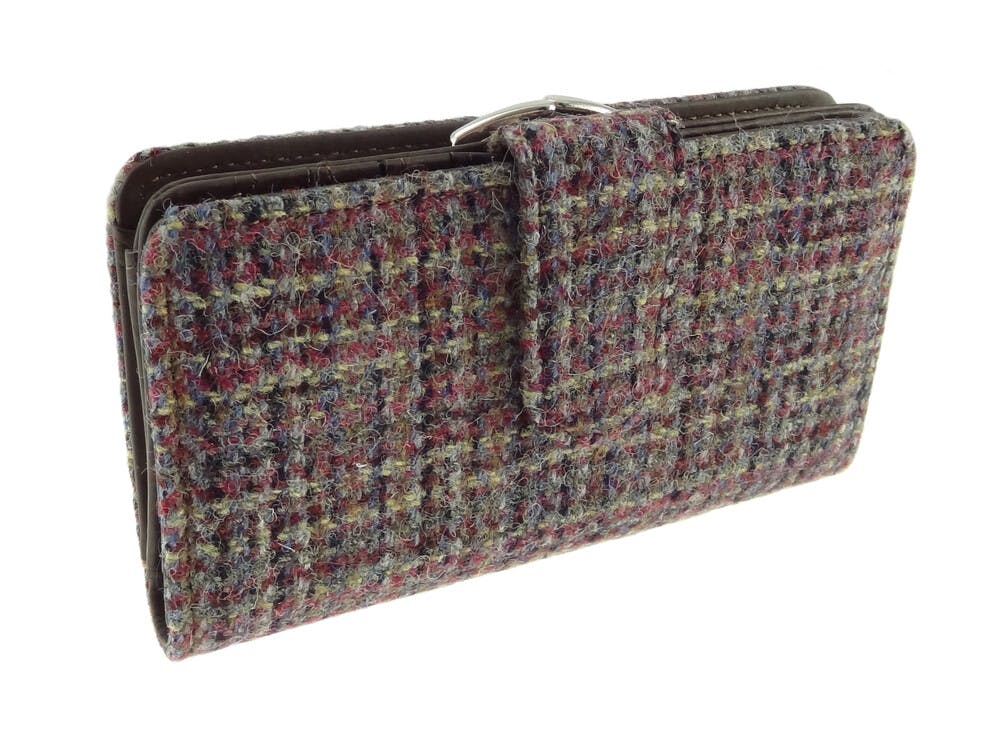 HARRIS TWEED® Large Tab Purse
