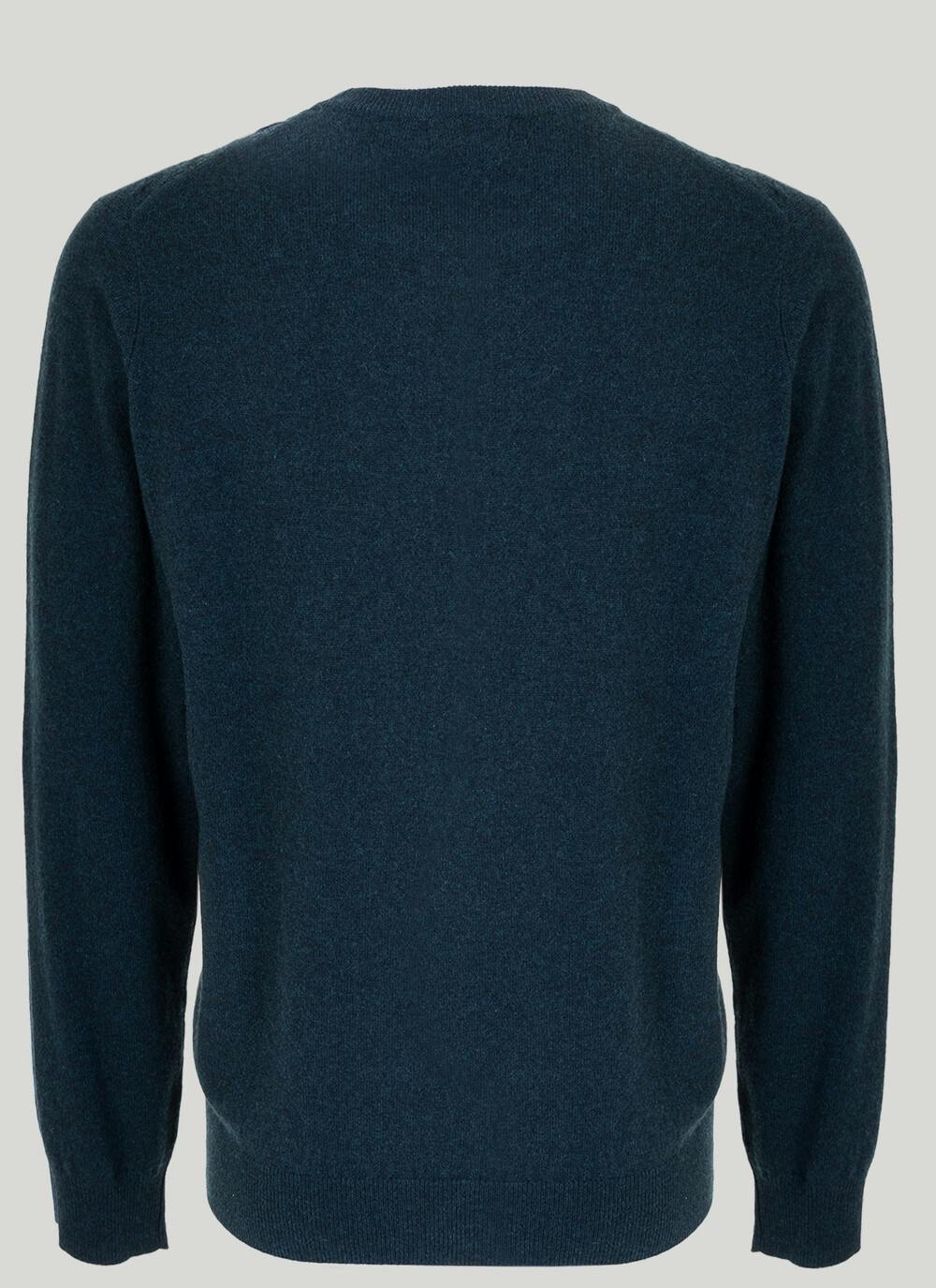  Pure Cashmere Cable Crew Neck Jumper