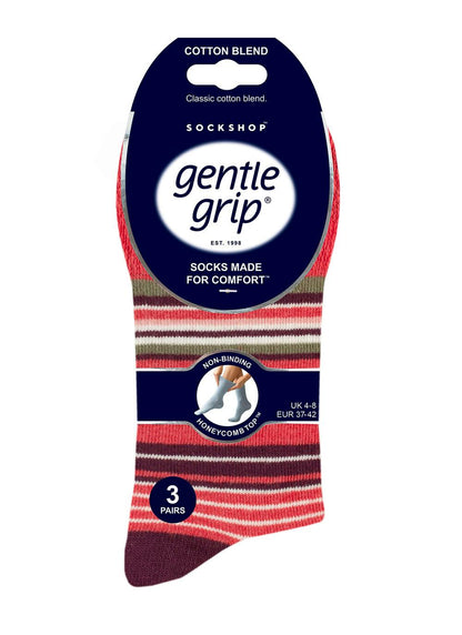  3 Pack Wilderness Stripe Socks
