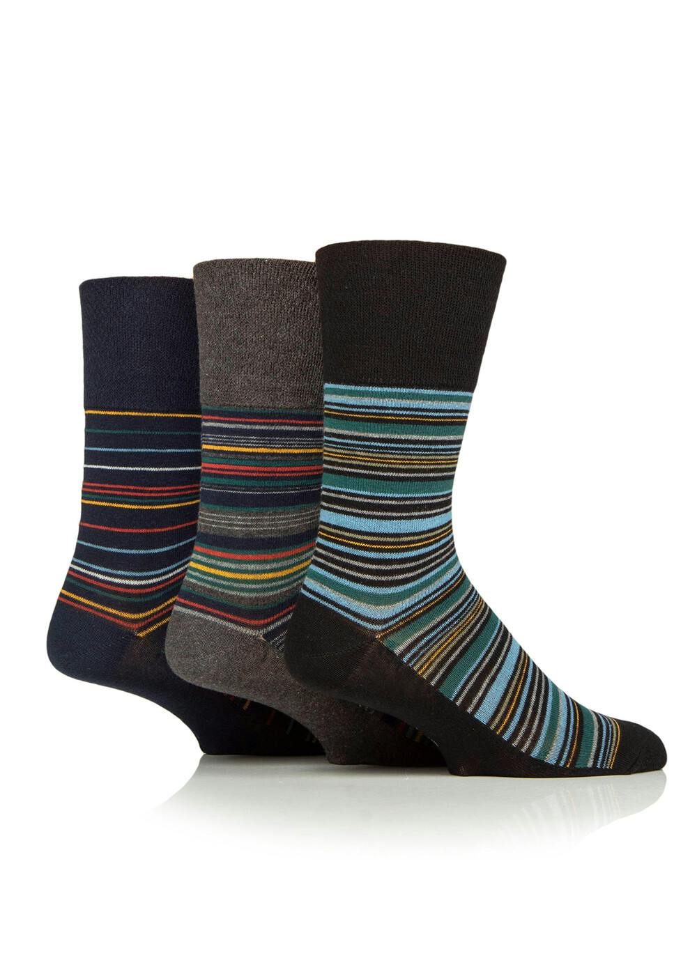  3 Pack Milano Stripe Socks