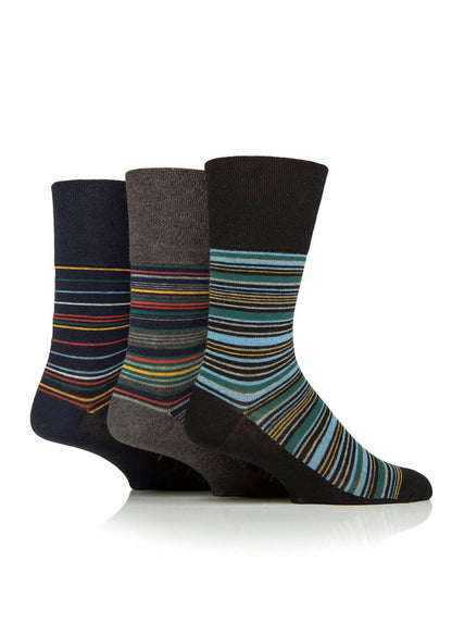  3 Pack Milano Stripe Socks