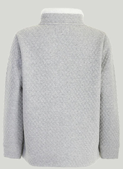  Grey Bonded Jersey Jacket