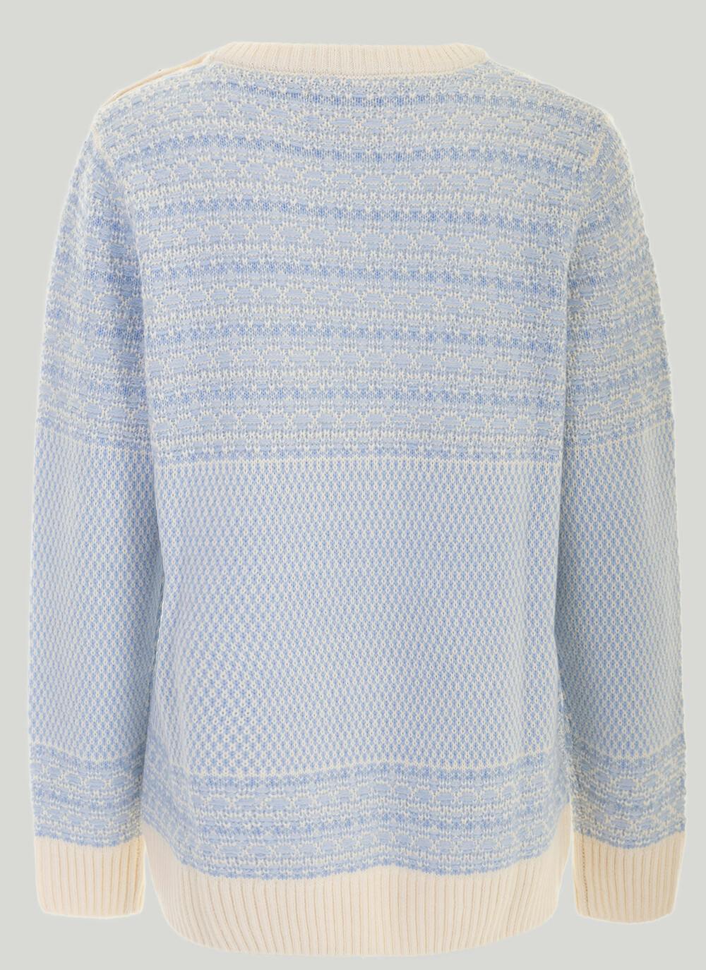  Birdseye Fairisle Jumper