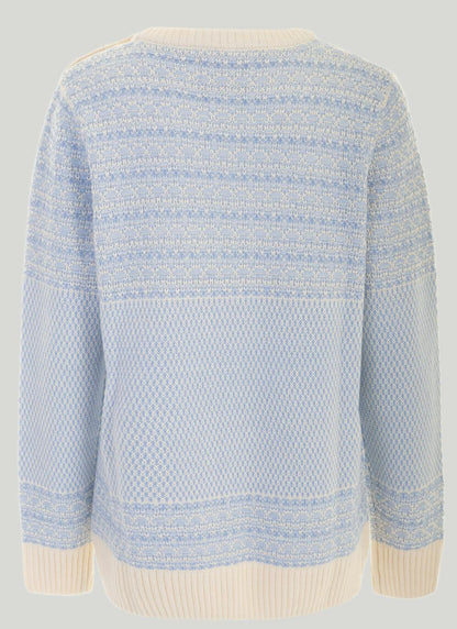  Birdseye Fairisle Jumper