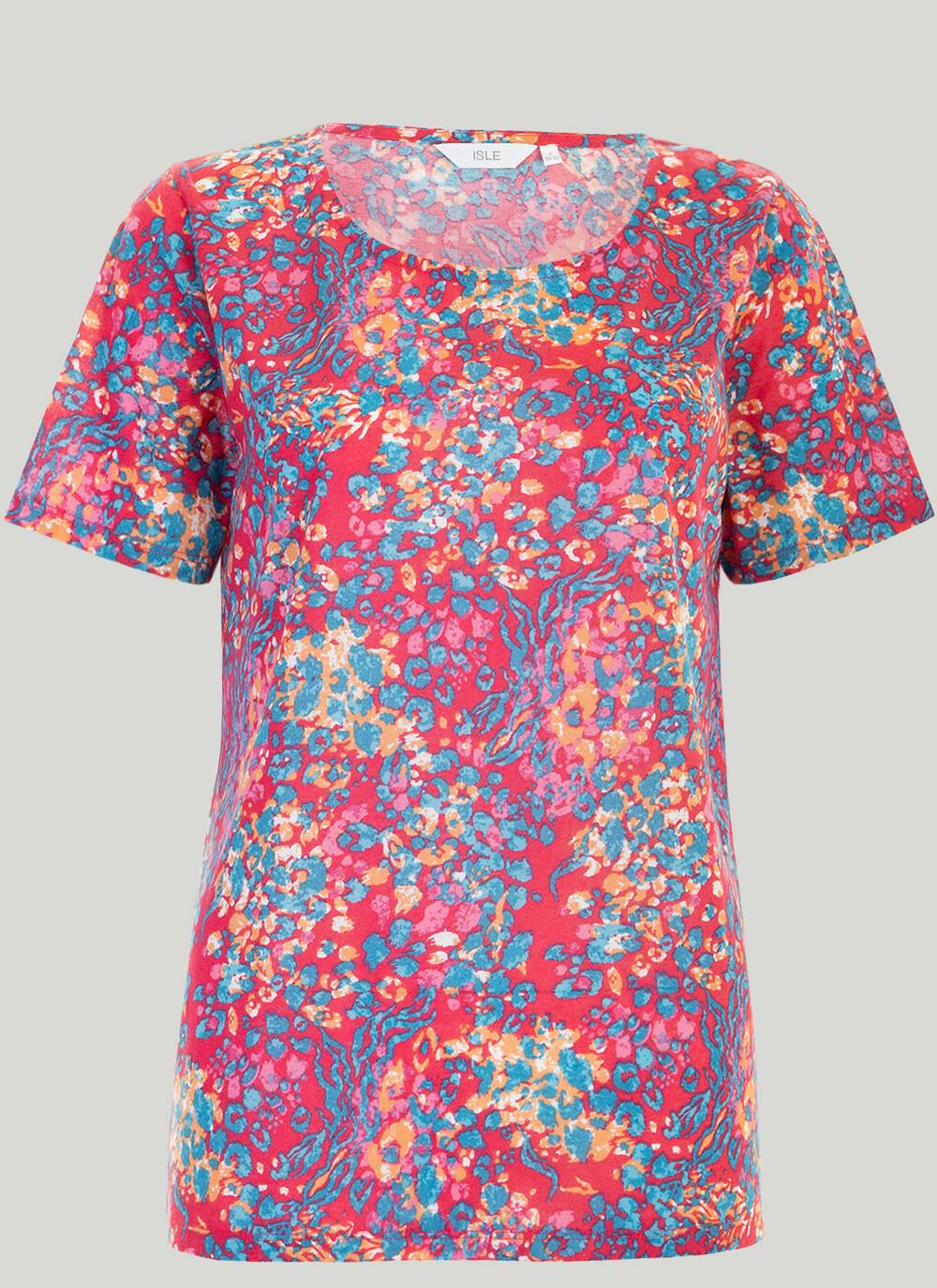  Printed Crew Neck T-Shirt