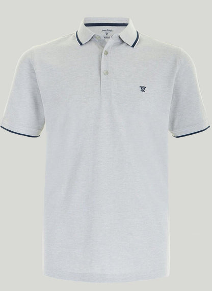 Cotton Contrast Trim Polo Shirt