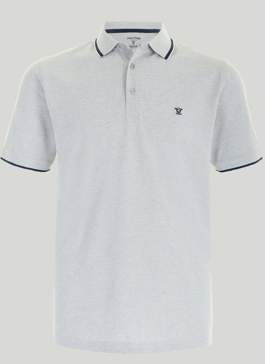  Cotton Contrast Trim Polo Shirt