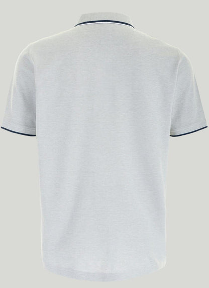  Cotton Contrast Trim Polo Shirt