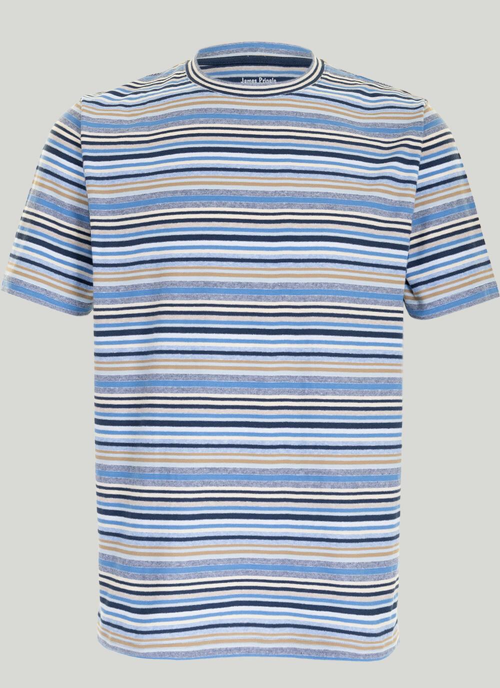  Cotton Striped T-Shirt