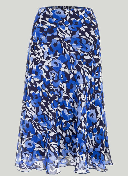  Georgette A Line Maxi Skirt