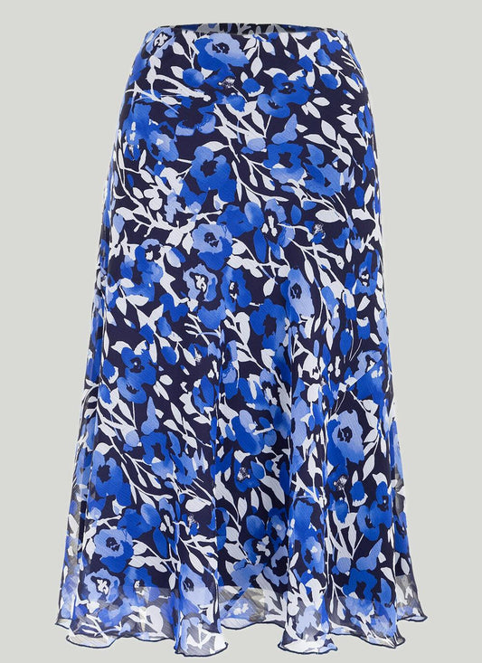  Georgette A Line Maxi Skirt