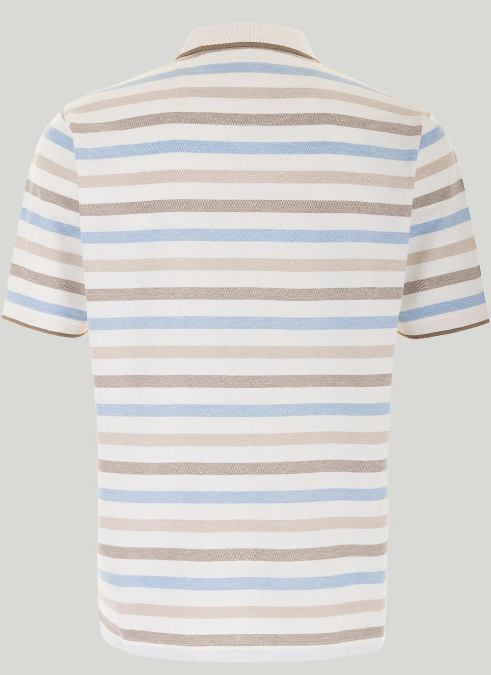  Cotton Striped Polo Shirt