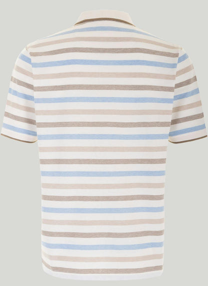  Cotton Striped Polo Shirt