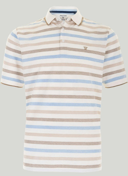  Cotton Striped Polo Shirt