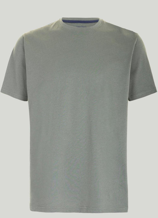  Cotton Crew Neck T-Shirt
