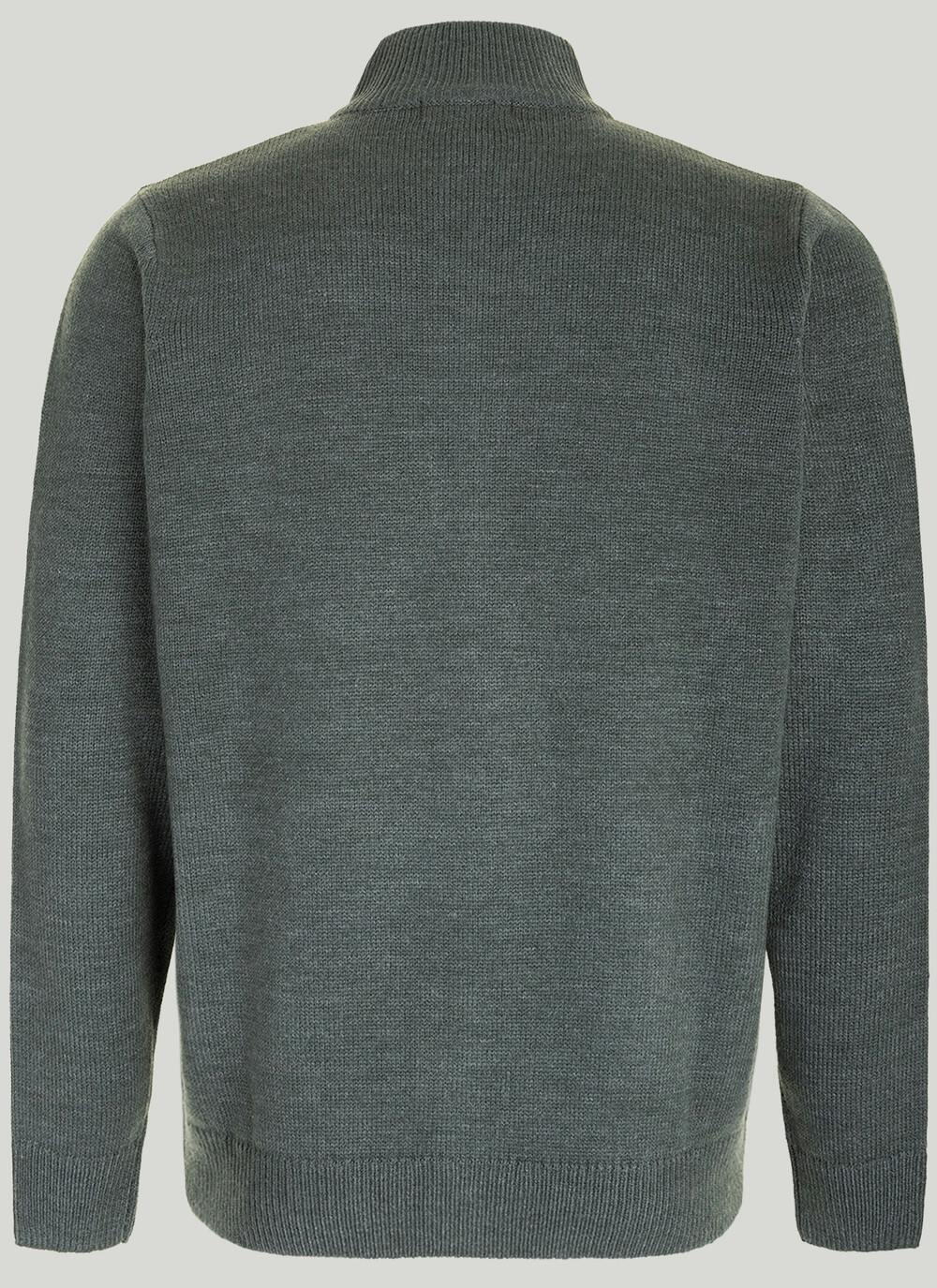  Full Zip Knitted Cardigan