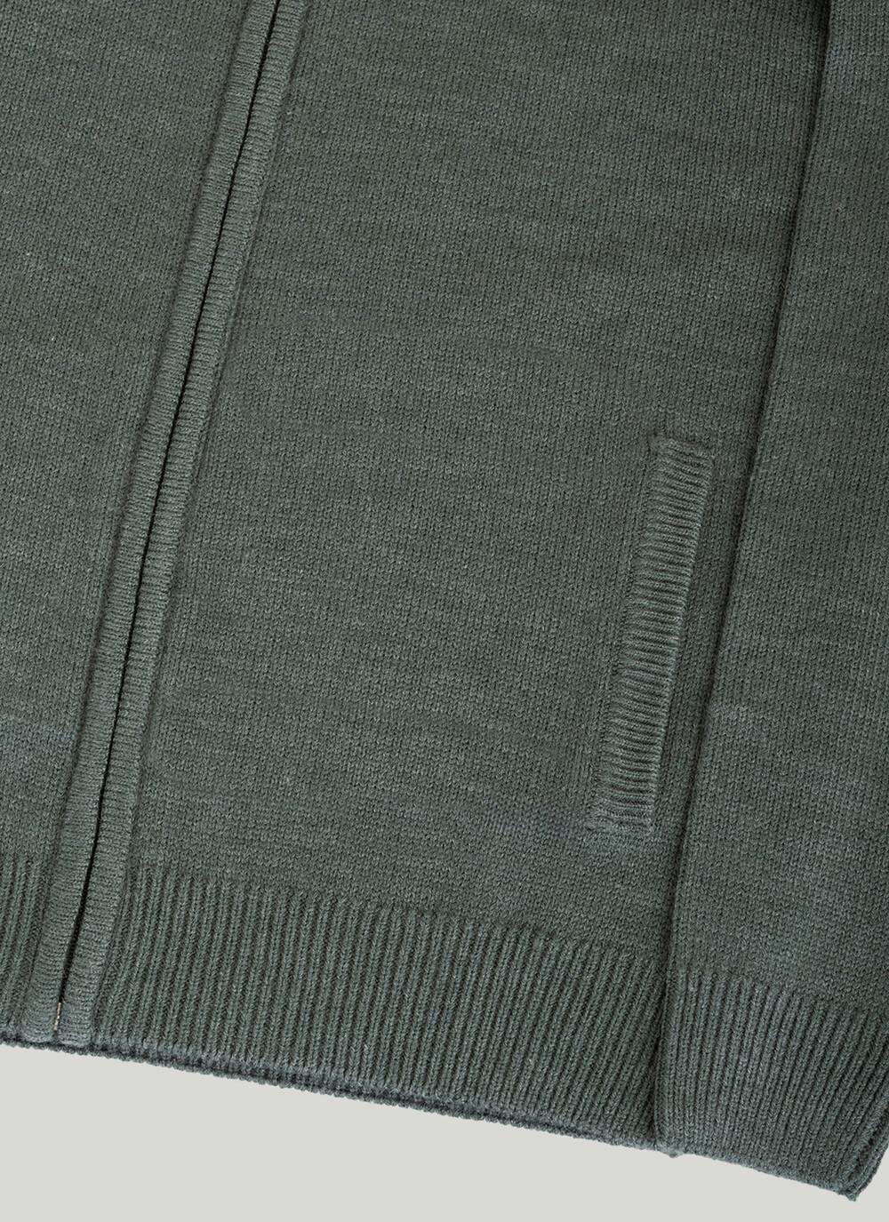  Full Zip Knitted Cardigan