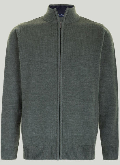  Full Zip Knitted Cardigan
