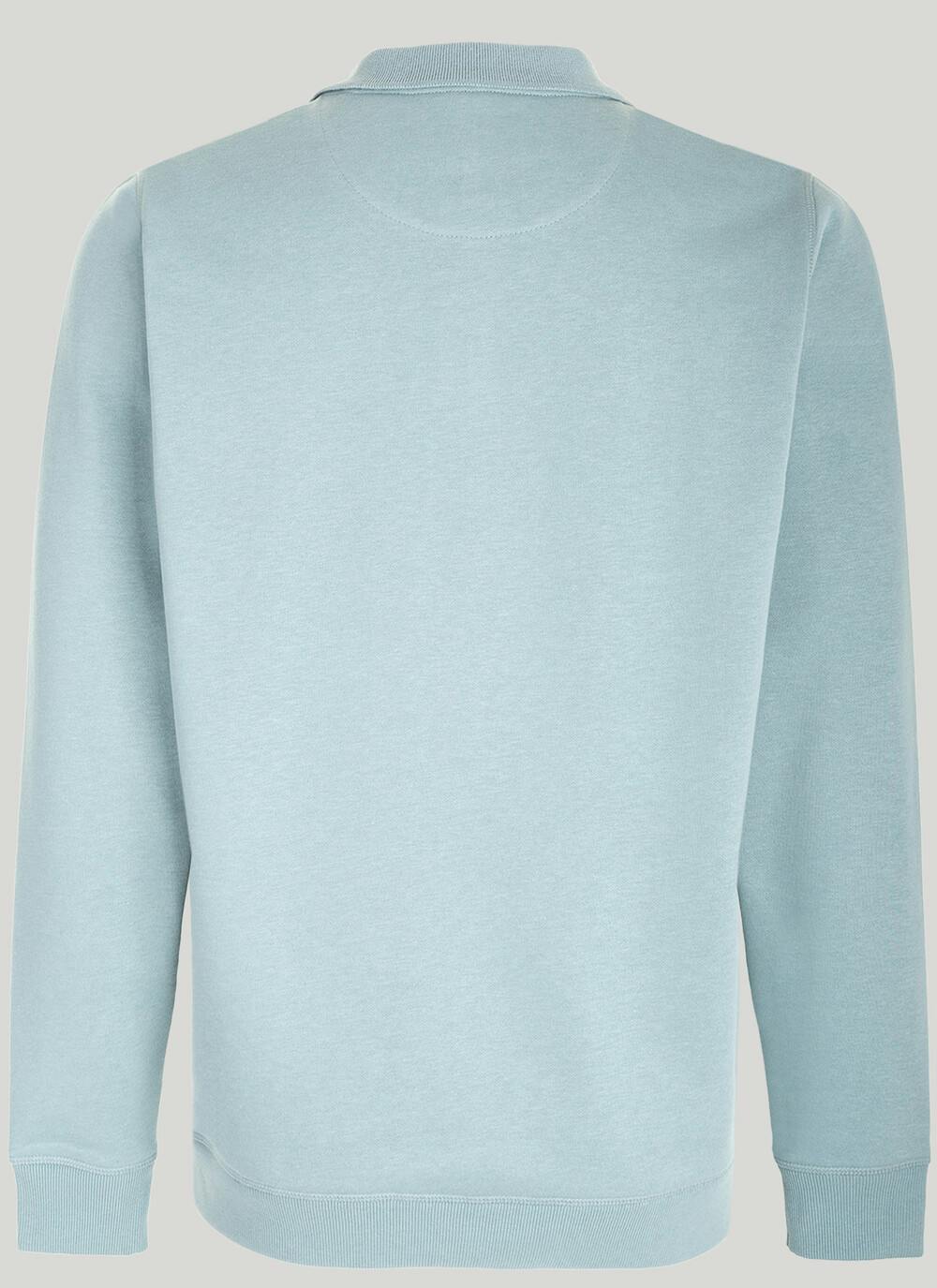  Cotton Rich Polo Sweatshirt