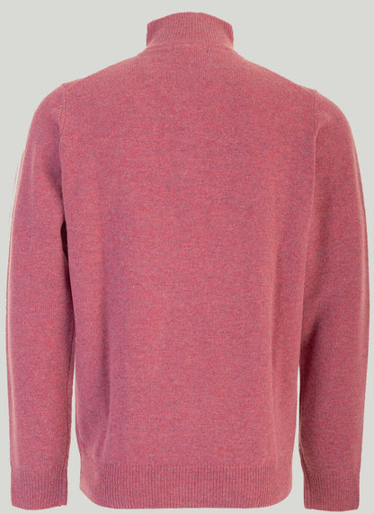  Lambswool Zip Neck Jumper