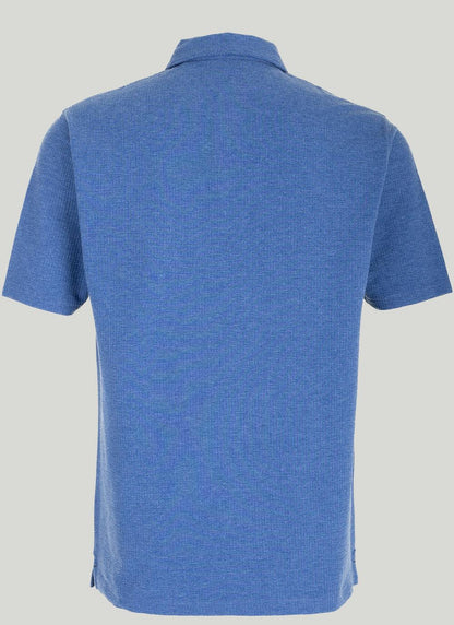  Textured Cotton Polo Shirt