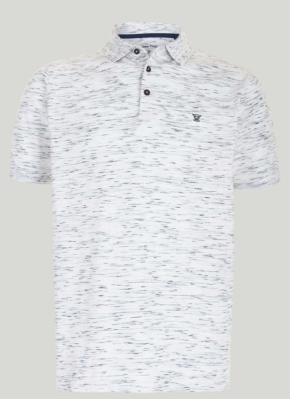  Cotton Space Dye Polo Shirt