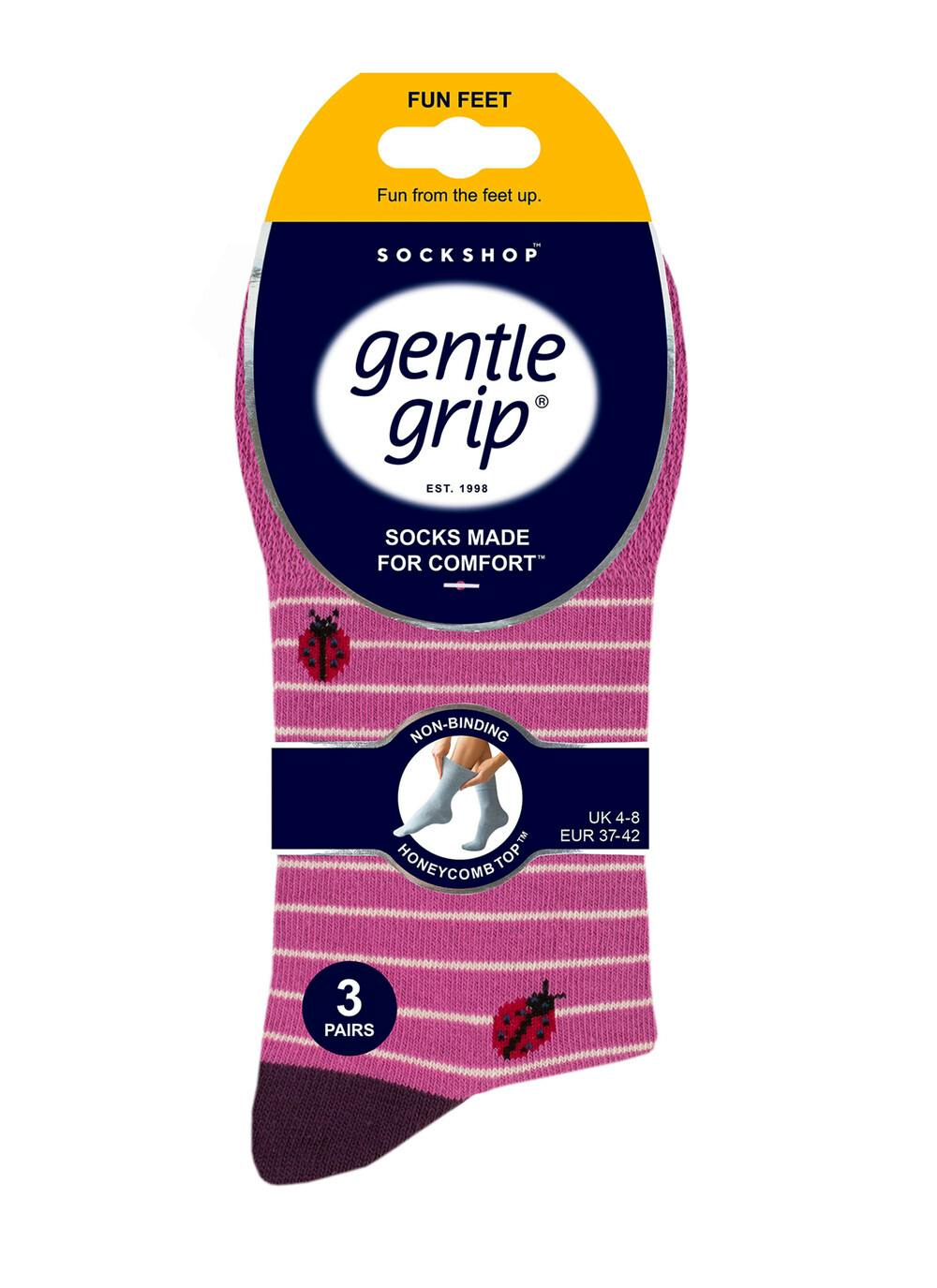  3 Pack Beautiful Bugs Socks
