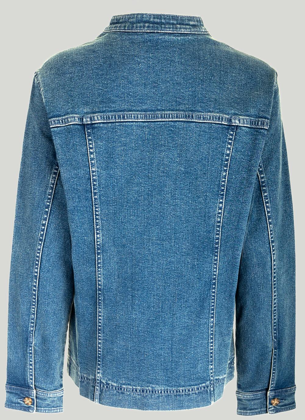  Cotton Rich Stretch Denim Jacket