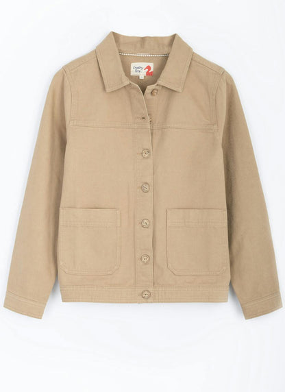 Pure Cotton Twill Jacket
