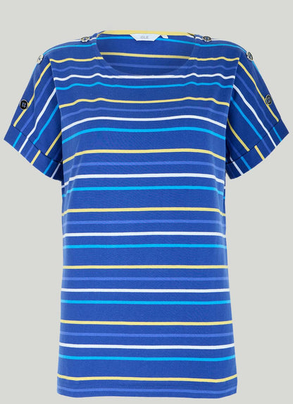  Pure Cotton Stripe T-Shirt
